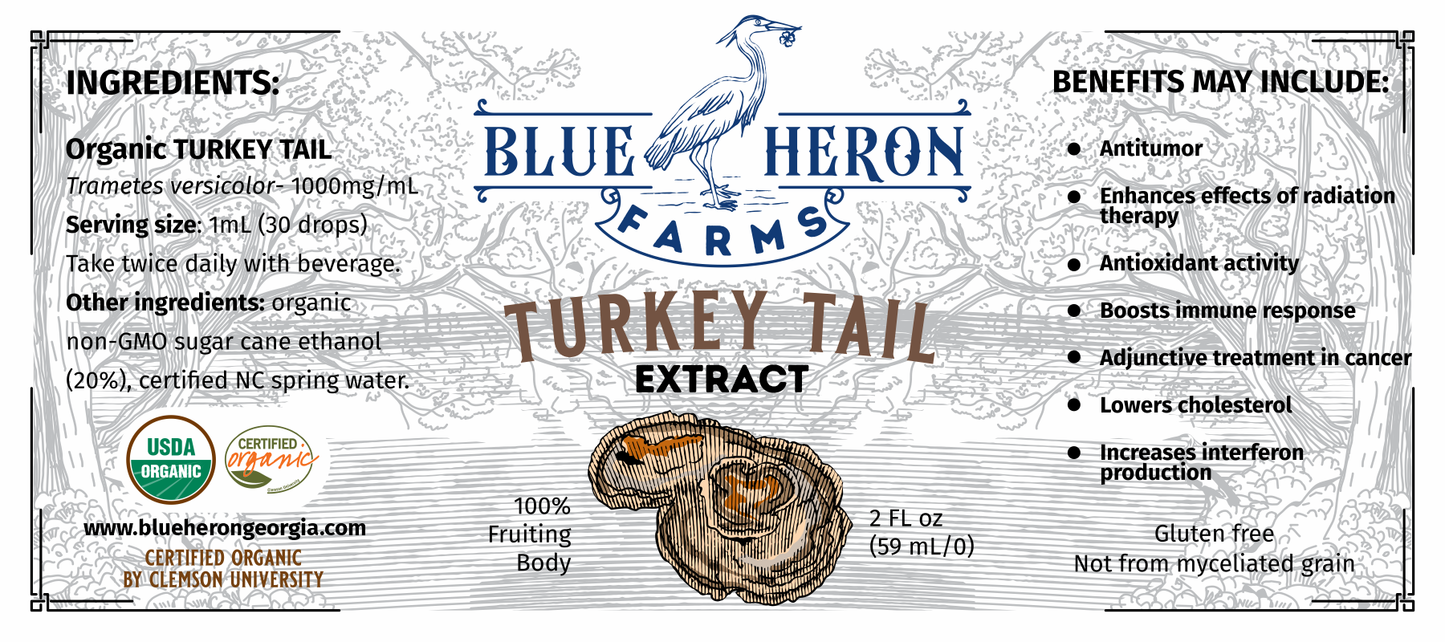 Turkey Tail Tincture-2oz