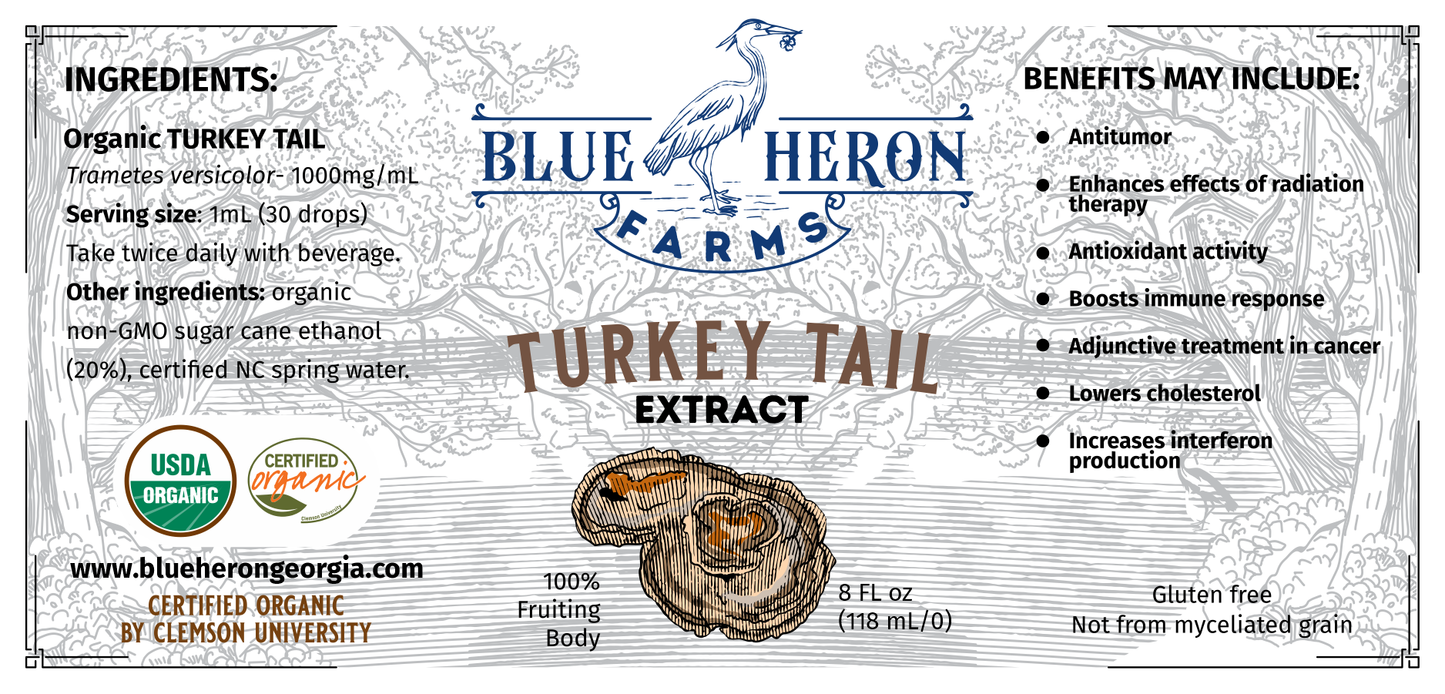 Turkey Tail Tincture-8oz