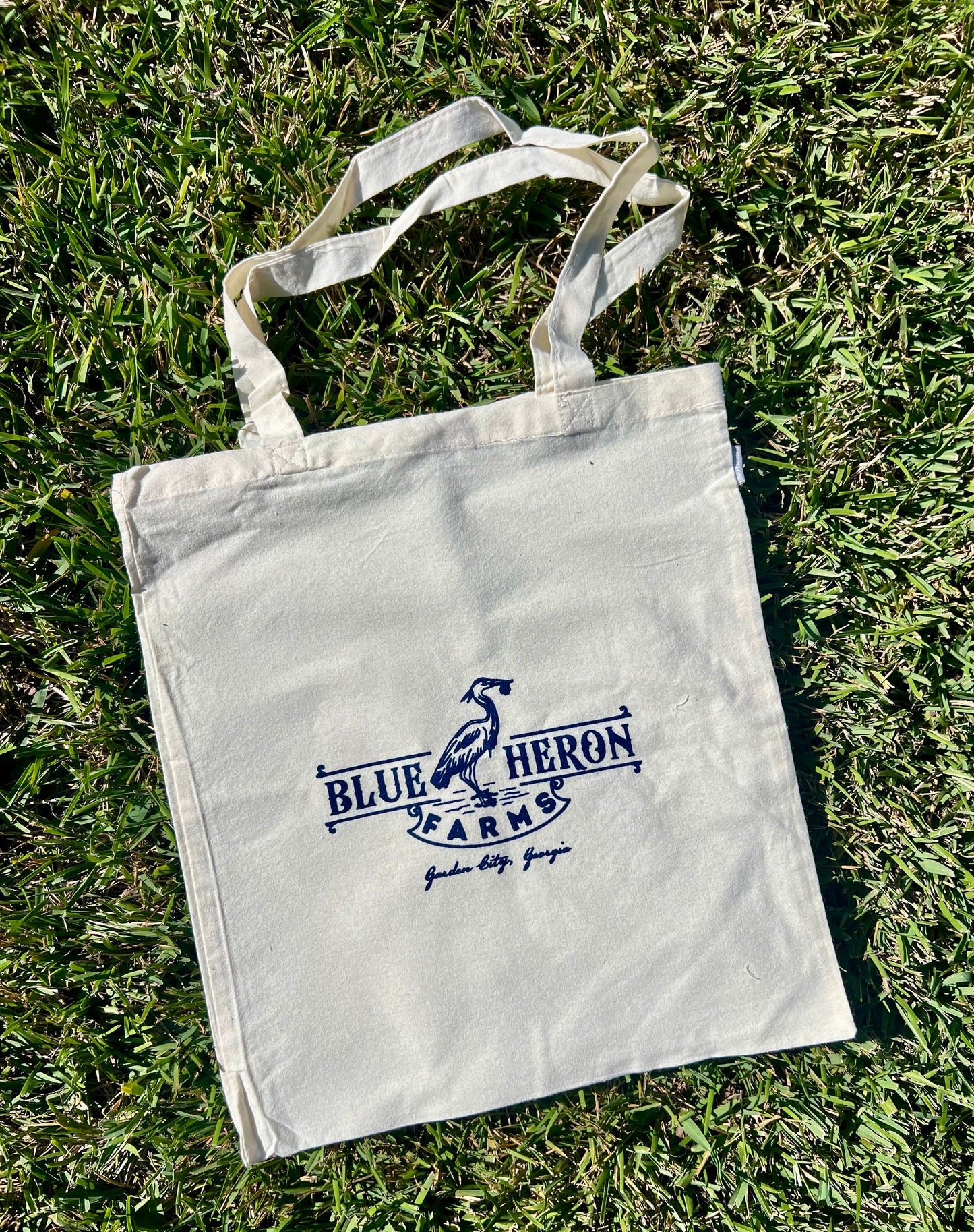 Blue Heron Market Bag
