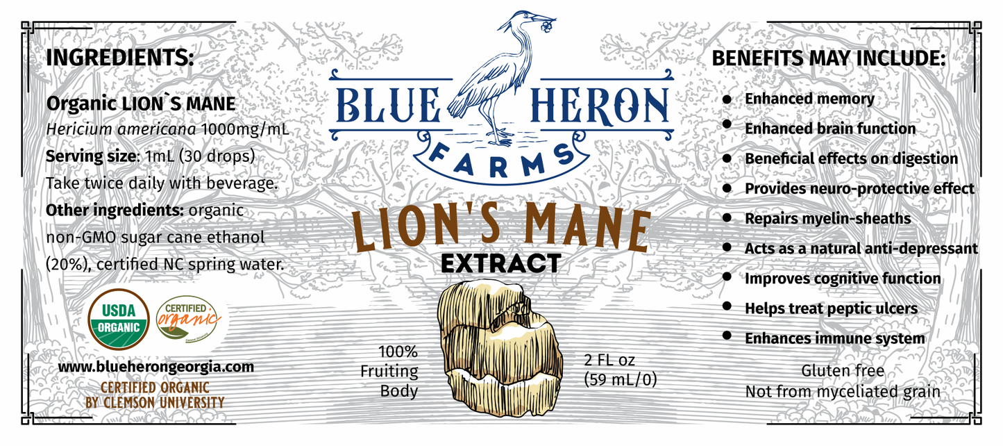 Lion's Mane Tincture-2oz